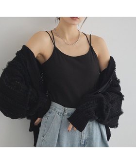 【アースミュージックアンドエコロジー/earth music&ecology】のクロスストラップカップ付キャミソール 人気、トレンドファッション・服の通販 founy(ファニー) ファッション Fashion レディースファッション Fashion for Women トップス・カットソー Cut & Sew Tops キャミソール&ノースリーブ Camisoles & Sleeveless Tops おすすめ Recommended / Our Picks インナー Innerwear キャミソール Camisole, Spaghetti Strap Top シンプル Simple, Minimal タンク Tank Top, Sleeveless Top ダブル Double, Double-Breasted フィット Fit, Slim Fit ポケット Pocket, Pocket Detail ロング Long, Long-Length A/W・秋冬 Autumn/Winter |ID:prp329100004797391