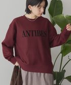 【アメリカンホリック/AMERICAN HOLIC】のFairfield フロッキースウェットプルオーバー Bordeaux|ID: prp329100004797394 ipo3291000000035678101