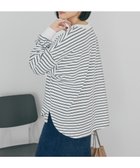 【アメリカンホリック/AMERICAN HOLIC】のソフトタッチボーダープルオーバー Ivory|ID: prp329100004797395 ipo3291000000034807348