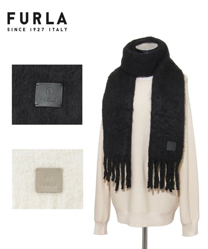 【ムーンバット/MOONBAT】の【WEB限定】FURLA ウール混 ボリューム無地マフラー/幅25cm インテリア・キッズ・メンズ・レディースファッション・服の通販 founy(ファニー) https://founy.com/ ファッション Fashion レディースファッション Fashion for Women マフラー・スヌード / 冬小物の定番 Scarves & Mufflers イタリア Italy エレガント 上品 Elegant シンプル Simple, Minimal スヌード Snood, Infinity Scarf パターン Pattern, Design Print フリンジ Fringe, Tassel マフラー Scarf, Muffler 無地 Plain, Solid Color A/W・秋冬 Autumn/Winter |ID: prp329100004797396 ipo3291000000034807351