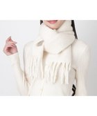 【ムーンバット/MOONBAT】の【WEB限定】FURLA ウール混 ボリューム無地マフラー/幅25cm オフホワイト|ID: prp329100004797396 ipo3291000000034888815