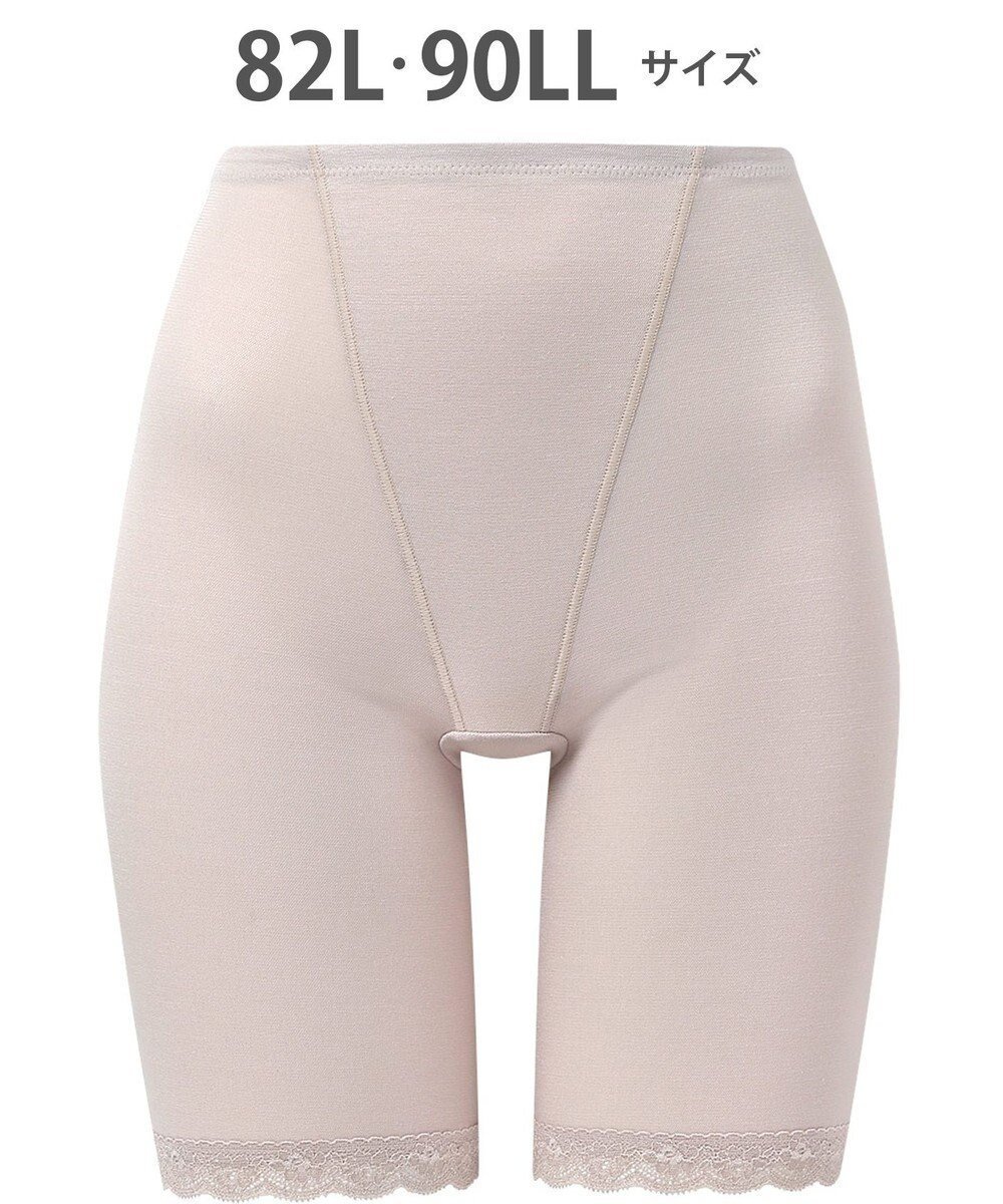 【ウィング/Wing】のガードル ソフトな着用感 綿混素材(身生地部) おなか押さえ ロング丈 NV0761 ウイング/ワコール 人気、トレンドファッション・服の通販 founy(ファニー) 　ファッション　Fashion　レディースファッション　Fashion for Women　下着・ランジェリー　Lingerie & Intimates　アンダーウェア・ベースインナー・肌着　Underwear / Base Layer / Undergarments　おすすめ　Recommended / Our Picks　アンダー　Underwear Essentials　フロント　Front, Front Design　レース　Lace, Lace Fabric　ロング　Long, Long-Length　 other-1|ID: prp329100004797405 ipo3291000000034807372