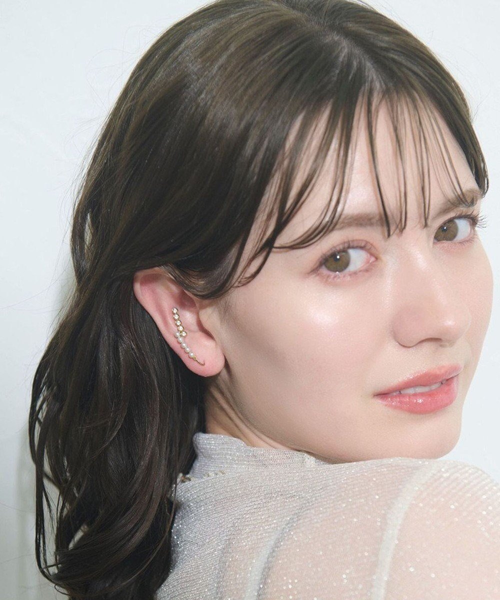 【ブランコトーキョー/blancotokyo】の【金属アレルギー対応】ビジューパールイヤークライマー METEORO インテリア・キッズ・メンズ・レディースファッション・服の通販 founy(ファニー) ファッション Fashion レディースファッション Fashion for Women アクセサリー Fashion Accessories コーティング Coating, Coated Finish 片耳 One-Ear, Single Earring シンプル Simple, Minimal ストーン Stone, Gem-Like パール Pearl, Pearl Accent モチーフ Motif, Design Theme エレガント 上品 Elegant ゴールド|ID: prp329100004797415 ipo3291000000034807403