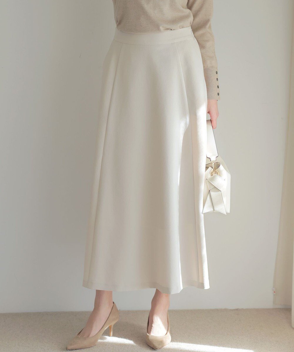 【組曲/KUMIKYOKU】のシュットクロスフレア スカート 人気、トレンドファッション・服の通販 founy(ファニー) ファッション Fashion レディースファッション Fashion for Women スカート Skirts Aライン・フレアスカート A-Line & Flared Skirts 春 Spring 今季 This Season, Current Season シャンブレー Chambray, Denim-Like Fabric ジャケット Jacket, Outerwear セットアップ Set-Up, Coordinated Outfit フレア Flare, Flared ポケット Pocket, Pocket Detail ロング Long, Long-Length ワイド Wide, Wide Fit S/S・春夏 SS, Spring/Summer, Warm Season おすすめ Recommended / Our Picks 夏 Summer エレガント 上品 Elegant other-1|ID: prp329100004797420 ipo3291000000035137036