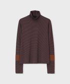 【ポール スミス/Paul Smith】のカラースリーブ ハイネック ボーダー カットソー コーラル|ID: prp329100004797424 ipo3291000000034807446