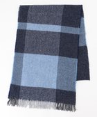 【ジョセフ アブード/JOSEPH ABBOUD / MEN】の【イタリア製・カシミヤ混】トーンオントーンチェック ストール ネイビー系4|ID: prp329100004798632 ipo3291000000034817070