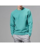 【ジョゼフ オム/JOSEPH HOMME / MEN】の新柄【イージーケア】 ヴィスコースリンクス クルーネックニット スモーキーグリーン系|ID: prp329100004798636 ipo3291000000034817090