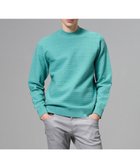 【ジョゼフ オム/JOSEPH HOMME / MEN】の新柄【イージーケア】 ヴィスコースリンクス モックネックニット スモーキーグリーン系|ID: prp329100004798637 ipo3291000000034817095