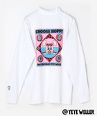 【ピーダブリュサーキュラス/PW CIRCULUS】の【UNISEX】【コラボアイテム】Yeyeコラボ ロングスリーブモックネックT ゴルフ ホワイト系1|ID: prp329100004798647 ipo3291000000034817120