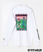 【ピーダブリュサーキュラス/PW CIRCULUS】の【UNISEX】【コラボアイテム】Yeyeコラボ ロングスリーブモックネックT ゴルフ ホワイト系2|ID: prp329100004798647 ipo3291000000034817121