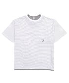 【ウィゴー/WEGO / MEN】のマイクロボーダーワッフルフェイクT ホワイト|ID: prp329100004798649 ipo3291000000034817137