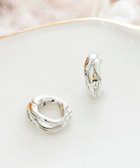 【フィービィー/phoebe】のウェーブスナップイヤリング シルバー シルバー|ID: prp329100004798657 ipo3291000000034817184