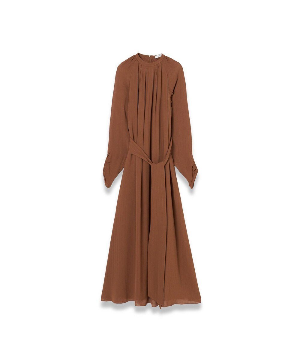 【ジョゼフ/JOSEPH】のラダーレースドレス PINKY インテリア・キッズ・メンズ・レディースファッション・服の通販 founy(ファニー) 　ファッション　Fashion　レディースファッション　Fashion for Women　ワンピース　Dresses　フォーマル・パーティードレス・結婚式用ドレス　Elegant & Casual Dresses　エレガント 上品　Elegant　ギャザー　Gathered, Ruffled　スリーブ　Sleeve, Long Sleeve / Short Sleeve　センター　Center, Center Line　レース　Lace, Lace Fabric　夏　Summer　春　Spring　S/S・春夏　SS, Spring/Summer, Warm Season　Cinnamon|ID: prp329100004798661 ipo3291000000034817197