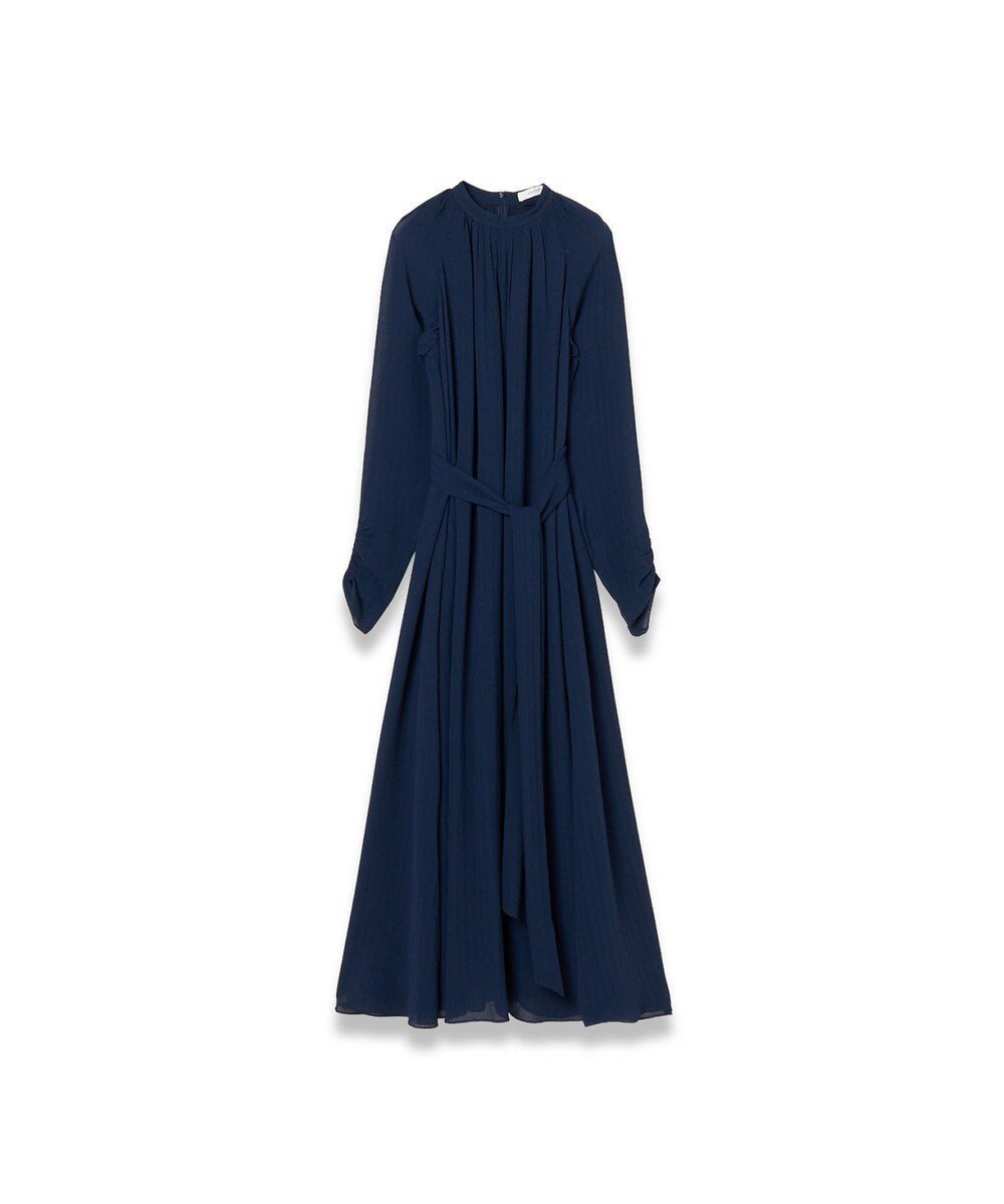 【ジョゼフ/JOSEPH】のラダーレースドレス PINKY インテリア・キッズ・メンズ・レディースファッション・服の通販 founy(ファニー) 　ファッション　Fashion　レディースファッション　Fashion for Women　ワンピース　Dresses　フォーマル・パーティードレス・結婚式用ドレス　Elegant & Casual Dresses　エレガント 上品　Elegant　ギャザー　Gathered, Ruffled　スリーブ　Sleeve, Long Sleeve / Short Sleeve　センター　Center, Center Line　レース　Lace, Lace Fabric　夏　Summer　春　Spring　S/S・春夏　SS, Spring/Summer, Warm Season　Indigo|ID: prp329100004798661 ipo3291000000034817198