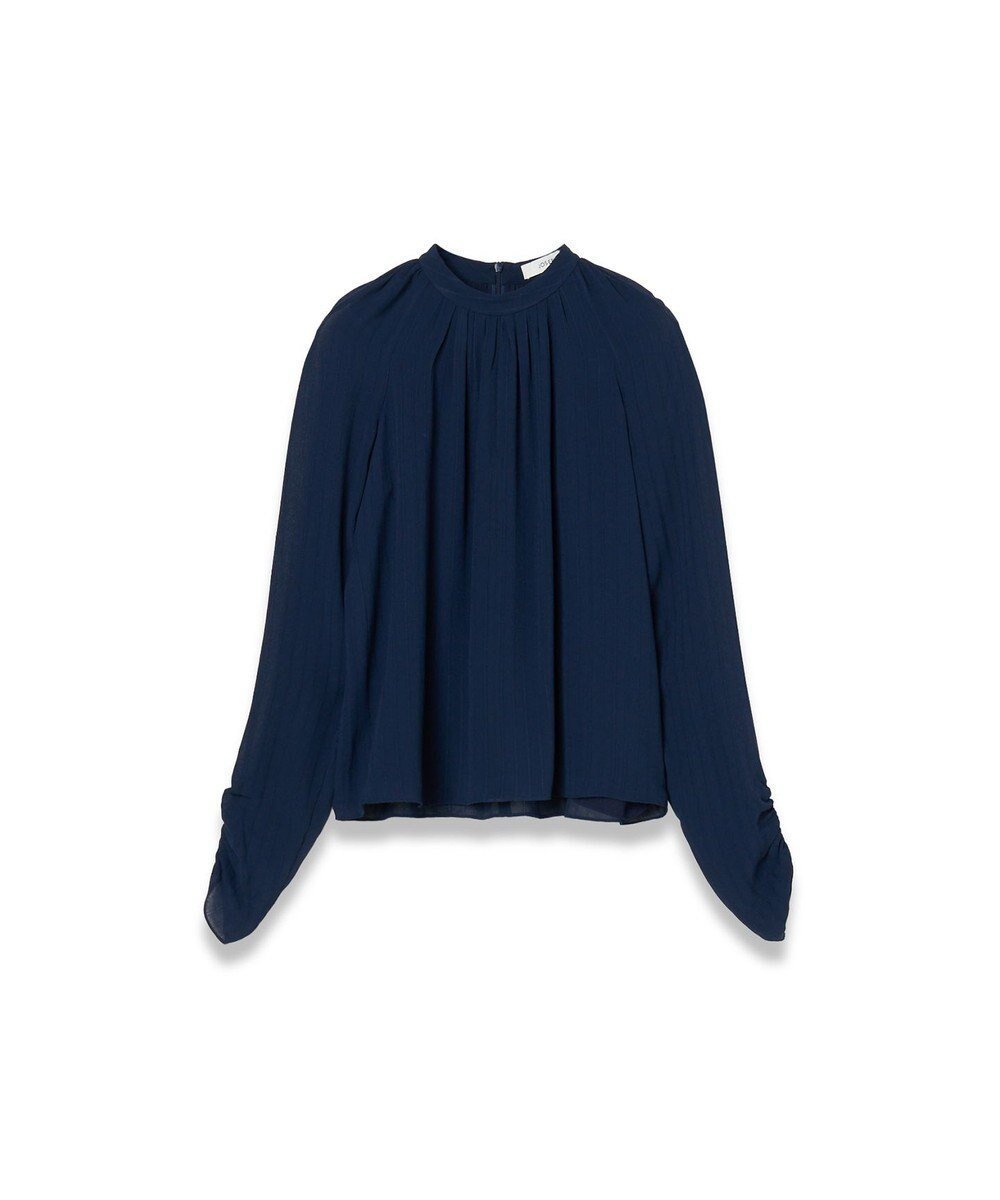 【ジョゼフ/JOSEPH】のラダーレースブラウス GARCIA インテリア・キッズ・メンズ・レディースファッション・服の通販 founy(ファニー) ファッション Fashion レディースファッション Fashion for Women トップス・カットソー Cut & Sew Tops シャツ・ブラウス・オフィスカジュアル Elegant Blouses & Button-Ups エレガント 上品 Elegant スリーブ Sleeve, Long Sleeve / Short Sleeve フォーマル Formal, Dressy レース Lace, Lace Fabric 夏 Summer 春 Spring S/S・春夏 SS, Spring/Summer, Warm Season Indigo|ID: prp329100004798662 ipo3291000000034817202