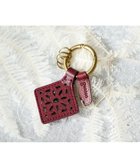 【ゲンテン/genten】のアーガイルカットワーク キーリング ワイン|ID: prp329100004798665 ipo3291000000034817212