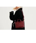 【ゲンテン/genten】のアーガイルカットワーク 2wayバッグ 人気、トレンドファッション・服の通販 founy(ファニー) ファッション Fashion レディースファッション Fashion for Women バッグ Bags イタリア Italy カッティング Cutting Detail コンパクト Compact, Small Size ショルダー Shoulder, Shoulder Strap ハンド Hand, Handmade フランス France, French ポケット Pocket, Pocket Detail ワーク Workwear, Utility Style thumbnail ワイン|ID: prp329100004798667 ipo3291000000034817218