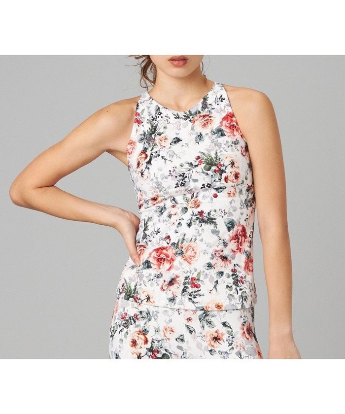 【チャコット/Chacott】のChacott BALANCE ホリデーローズブラトップ インテリア・キッズ・メンズ・レディースファッション・服の通販 founy(ファニー) https://founy.com/ ファッション Fashion レディースファッション Fashion for Women トップス・カットソー Cut & Sew Tops コレクション Collection, Seasonal Line 吸水 Absorbent, Quick-Dry ストレッチ Stretch, Stretchy Fabric スペシャル Special, Limited Edition デコルテ Décolleté, Neckline フィット Fit, Slim Fit フェミニン Feminine, Girly プリント Print, Printed Pattern クリスマス X'mas Christmas / X'mas ホリデーシーズン Holiday Season |ID: prp329100004798678 ipo3291000000035698073