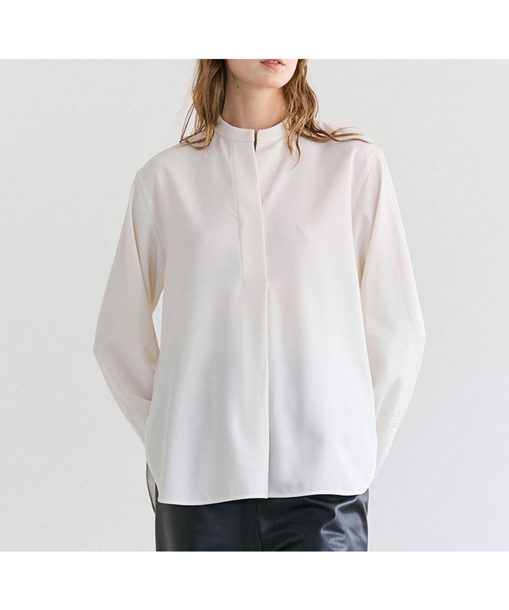 【ベイジ,/BEIGE,】の【セットアップ対応】SPHENE / スタンドカラープルオーバーブラウス インテリア・キッズ・メンズ・レディースファッション・服の通販 founy(ファニー) ファッション Fashion レディースファッション Fashion for Women トップス・カットソー Cut & Sew Tops シャツ・ブラウス・オフィスカジュアル Elegant Blouses & Button-Ups カジュアルプルオーバー・ニットトップス Pullovers & Knit Tops / Casual Pullovers セットアップ Matching Sets レディーストップス・ブラウス Tops & Blouses / Assorted Women's Tops オケージョン Occasion Wear 洗える Machine Washable シンプル Simple, Minimal ジャケット Jacket, Outerwear スタンド Stand Collar, Upright Stand ストレッチ Stretch, Stretchy Fabric セットアップ Set-Up, Coordinated Outfit ツイル Twist, Twisted Detail デニム Denim, Jeans Material ボトム Bottoms, Lower Wear ロング Long, Long-Length A/W・秋冬 Autumn/Winter S/S・春夏 SS, Spring/Summer, Warm Season おすすめ Recommended / Our Picks 夏 Summer ビジネス 仕事 通勤 Business / Work / Commuting Ecru|ID: prp329100004798682 ipo3291000000034817263