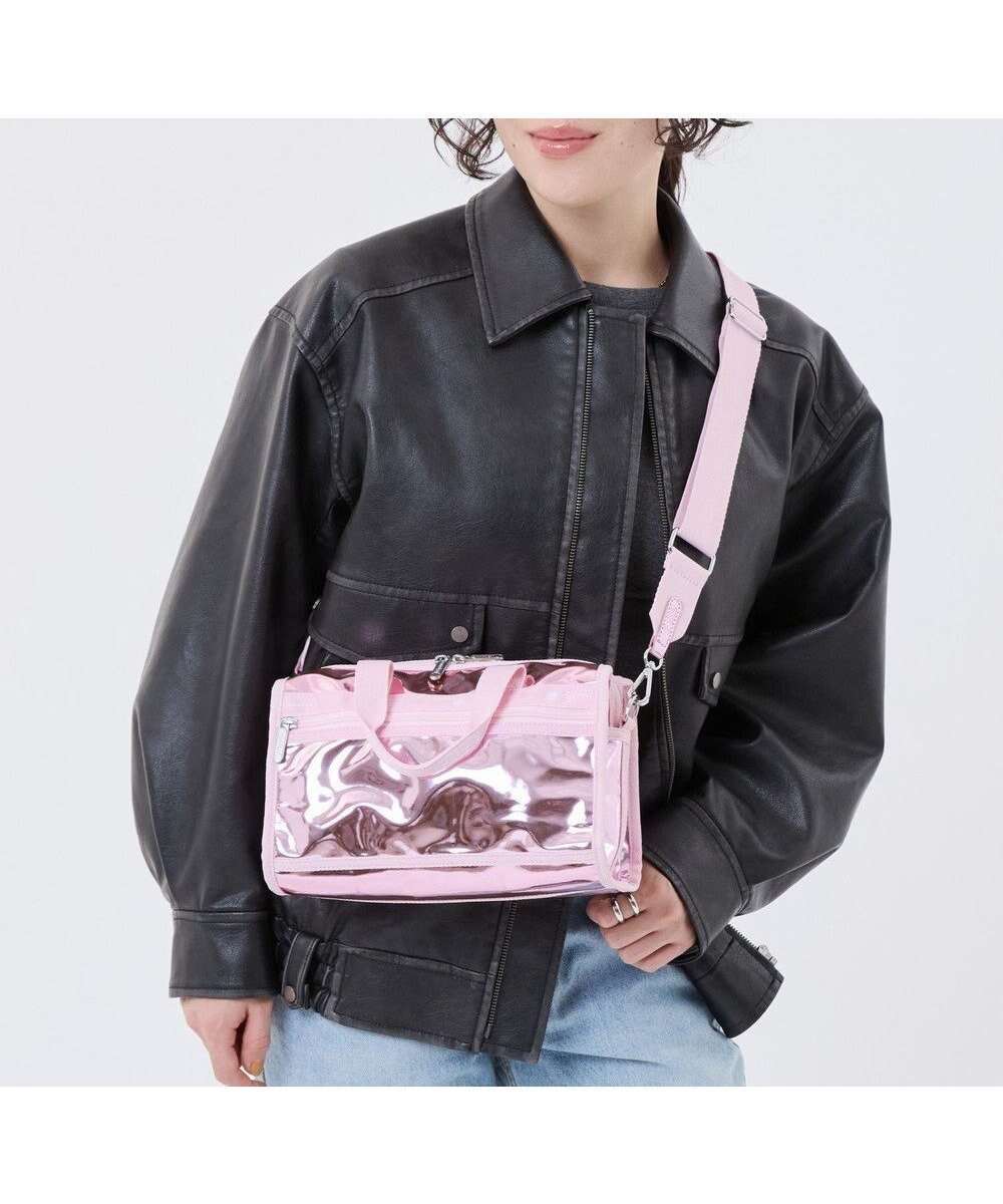【レスポートサック/LeSportsac】のMIR MINI DUFFEL CROSSBDY/ピンクアメジスト インテリア・キッズ・メンズ・レディースファッション・服の通販 founy(ファニー) ファッション Fashion レディースファッション Fashion for Women アウトドア Outdoor Clothing コレクション Collection, Seasonal Line 軽量 Lightweight, Ultra Light スタイリッシュ Stylish, Fashionable 財布 Wallet, Purse プリント Print, Printed Pattern ボストン Boston ボストンバッグ Boston Bag, Retro Bag ポケット Pocket, Pocket Detail ポシェット Pochette, Mini Bag ラップ Wrap, Wrap Design おすすめ Recommended / Our Picks 旅行 Travel ピンクアメジスト|ID: prp329100004798692 ipo3291000000034817300