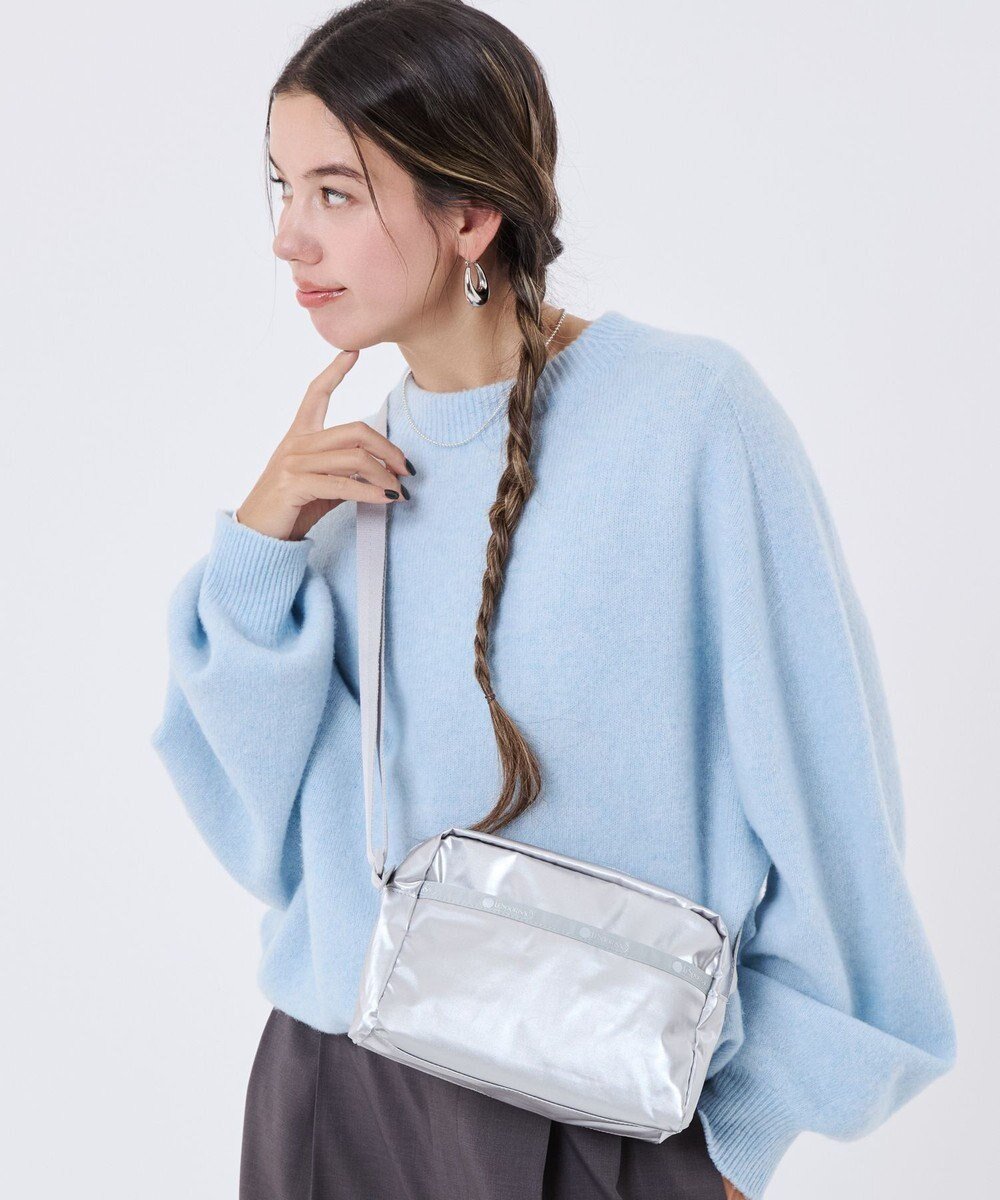 【レスポートサック/LeSportsac】のDANIELLA CROSSBODY/フロストシルバーシャイン インテリア・キッズ・メンズ・レディースファッション・服の通販 founy(ファニー) ファッション Fashion レディースファッション Fashion for Women アウトドア Outdoor Clothing コンパクト Compact, Small Size 軽量 Lightweight, Ultra Light ショルダー Shoulder, Shoulder Strap シルバー Silver, Metallic Silver スクエア Square, Square Shape スポーツ Sports, Activewear 財布 Wallet, Purse 人気 Popular, Best Seller プリント Print, Printed Pattern ポケット Pocket, Pocket Detail おすすめ Recommended / Our Picks 旅行 Travel エレガント 上品 Elegant ギフト プレゼント Gift / Present フロストシルバーシャイン|ID: prp329100004798694 ipo3291000000034817304