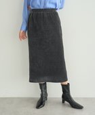 【イェッカ ヴェッカ/YECCA VECCA】のコーデュロイナロースカート Charcoal Gray|ID: prp329100004798709 ipo3291000000035630107