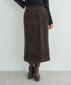 【イェッカ ヴェッカ/YECCA VECCA】のコーデュロイナロースカート Brown|ID: prp329100004798709 ipo3291000000035630109