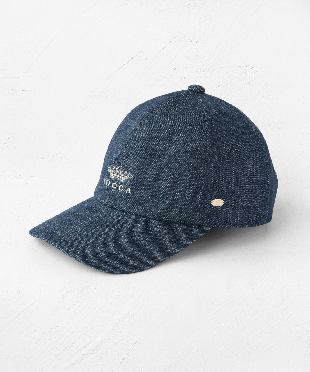 【トッカ/TOCCA】のCROWN LOGO CAP キャップ インテリア・キッズ・メンズ・レディースファッション・服の通販 founy(ファニー) ファッション Fashion レディースファッション Fashion for Women キャップ&ハット Hats & Caps キャップ Cap, Baseball Cap クラウン Crown, Royal Motif 吸水 Absorbent, Quick-Dry 抗菌 Antibacterial, Bacteria-Resistant デニム Denim, Jeans Material フロント Front, Front Design 帽子 Hat, Headwear メタリック Metallic, Shiny Finish S/S・春夏 SS, Spring/Summer, Warm Season 夏 Summer 旅行 Travel 2026年 2026 ネイビー系|ID: prp329100004798715 ipo3291000000034817364