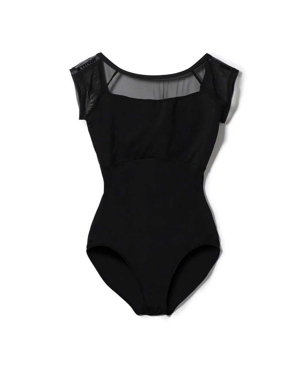 【チャコット/Chacott】のフレンチスリーブレオタード インテリア・キッズ・メンズ・レディースファッション・服の通販 founy(ファニー) ファッション Fashion レディースファッション Fashion for Women クリスタル Crystal, Swarovski コンパクト Compact, Small Size スクエア Square, Square Shape スリーブ Sleeve, Long Sleeve / Short Sleeve スワロフスキー Swarovski, Crystal Accent モダン Modern, Contemporary モチーフ Motif, Design Theme ブラック|ID: prp329100004798721 ipo3291000000034817398