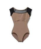 【チャコット/Chacott】のフレンチスリーブレオタード キャメル|ID: prp329100004798721 ipo3291000000034817399