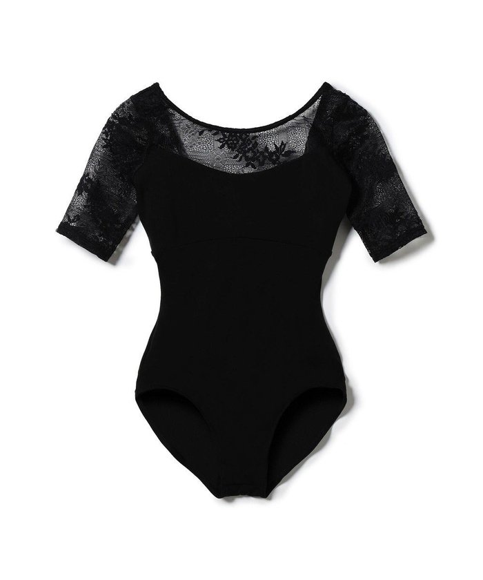 【チャコット/Chacott】のハーフスリーブレオタード インテリア・キッズ・メンズ・レディースファッション・服の通販 founy(ファニー) https://founy.com/ ファッション Fashion レディースファッション Fashion for Women カッティング Cutting Detail ストレッチ Stretch, Stretchy Fabric チェック Check, Plaid, Tartan ベビー Baby, Babywear ヨーク Yoke, Yoke Design レース Lace, Lace Fabric エレガント 上品 Elegant |ID: prp329100004798723 ipo3291000000034817411