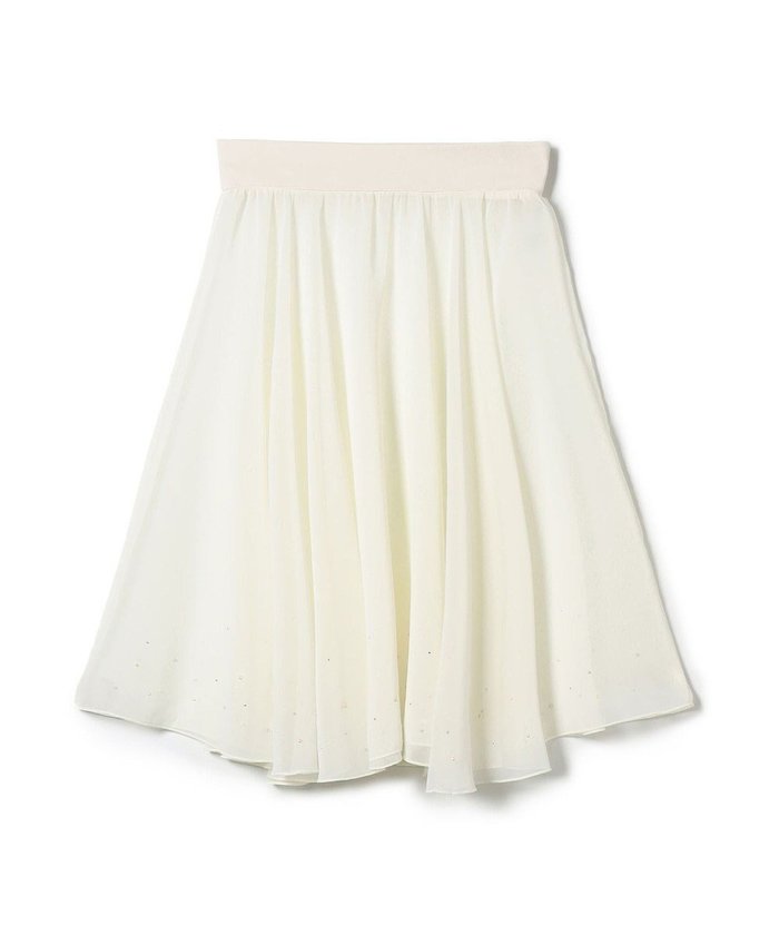 【チャコット/Chacott】のスカート インテリア・キッズ・メンズ・レディースファッション・服の通販 founy(ファニー) https://founy.com/ ファッション Fashion レディースファッション Fashion for Women スカート Skirts クリスタル Crystal, Swarovski シフォン Chiffon, Lightweight Fabric スワロフスキー Swarovski, Crystal Accent ドレープ Drape, Draping Fabric フレア Flare, Flared エレガント 上品 Elegant |ID: prp329100004798730 ipo3291000000035698110