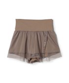 【チャコット/Chacott】のショートスパッツ付スカート キャメル|ID: prp329100004798731 ipo3291000000035698124