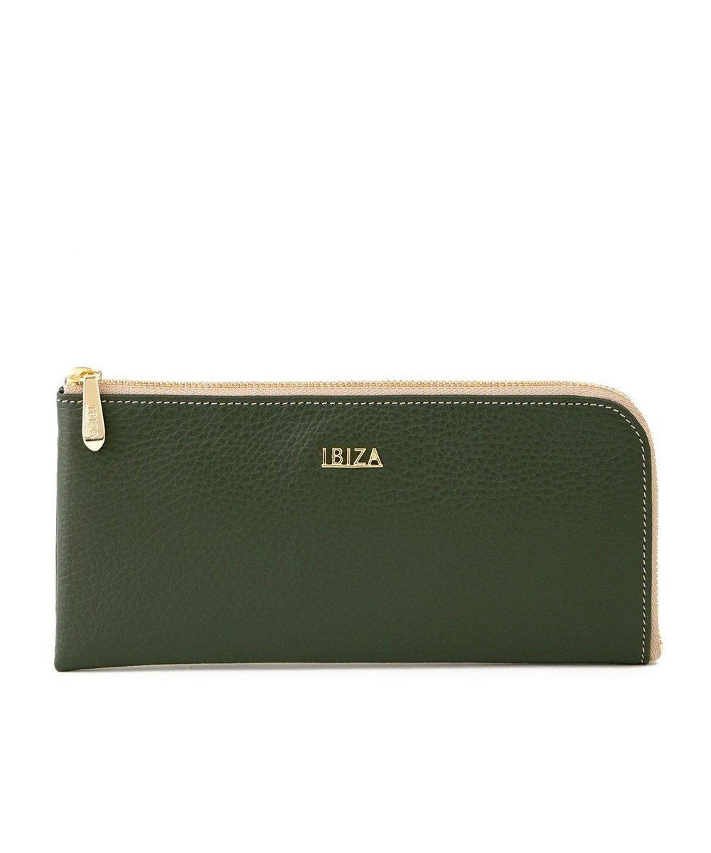 【イビサ/IBIZA】のクラシカ L字ファスナー長財布 インテリア・キッズ・メンズ・レディースファッション・服の通販 founy(ファニー) ファッション Fashion レディースファッション Fashion for Women ミニ財布・二つ折り財布 Wallets & Card Cases イタリア Italy シンプル Simple, Minimal 財布 Wallet, Purse 定番 Standard, Basic Item ベーシック Basic, Essential ポケット Pocket, Pocket Detail 緑|ID: prp329100004798736 ipo3291000000034817472