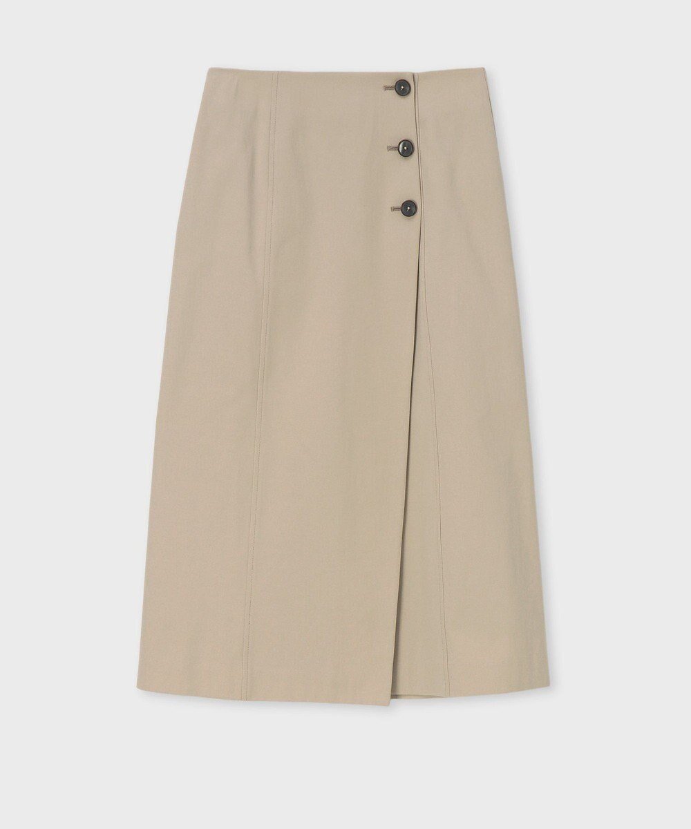 【ポール スミス/Paul Smith】のコットンギャバジン Aラインスカート 人気、トレンドファッション・服の通販 founy(ファニー) 　ファッション　Fashion　レディースファッション　Fashion for Women　スカート　Skirts　Aライン・フレアスカート　A-Line & Flared Skirts　おすすめ　Recommended / Our Picks　エレガント 上品　Elegant　ドレープ　Drape, Draping Fabric　フェミニン　Feminine, Girly　ベーシック　Basic, Essential　ロング　Long, Long-Length　夏　Summer　S/S・春夏　SS, Spring/Summer, Warm Season　A/W・秋冬　Autumn/Winter　 other-1|ID: prp329100004798739 ipo3291000000034817500