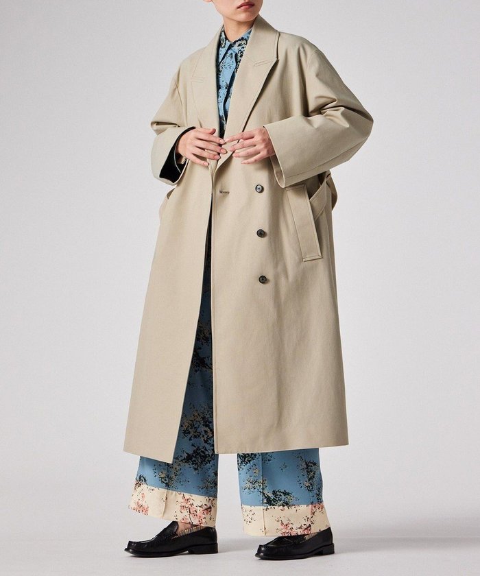 【ポール スミス/Paul Smith】のコットンギャバジン ロングコート インテリア・キッズ・メンズ・レディースファッション・服の通販 founy(ファニー) https://founy.com/ ファッション Fashion レディースファッション Fashion for Women アウター Coat / Outerwear Collection コート・ロングコート・ピーコート Long Coats, Peacoats & More レディースジャケット・軽アウター Jackets チェスターコート・ロング丈アウター Chester Coats / Chesterfield Long Coats おすすめ Recommended / Our Picks ジャケット Jacket, Outerwear チェスターコート Chester Coat, Long Coat デニム Denim, Jeans Material トレンド Trend, Trending Now ドット Polka Dot, Dot Pattern ドレープ Drape, Draping Fabric プリント Print, Printed Pattern モダン Modern, Contemporary リラックス Relax, Relaxed Fit ロング Long, Long-Length エレガント 上品 Elegant 夏 Summer 春 Spring S/S・春夏 SS, Spring/Summer, Warm Season |ID: prp329100004798740 ipo3291000000034922674