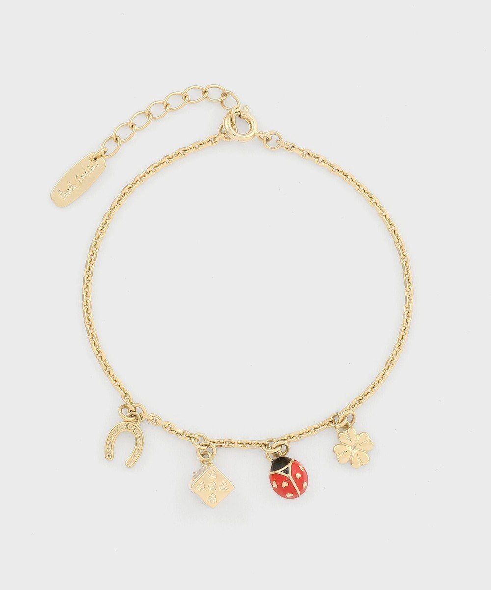 【ポール スミス/Paul Smith】のラッキーチャーム ブレスレット 人気、トレンドファッション・服の通販 founy(ファニー) 　ファッション　Fashion　レディースファッション　Fashion for Women　ジュエリー　Jewelry　チェーン＆カフブレスレット　Cuff & Chain Bracelets　アクセサリー　Fashion Accessories　ギフト プレゼント　Gift / Present　ジュエリー　Jewelry, Accessories　ストーン　Stone, Gem-Like　チェーン　Chain, Chain Strap　チャーム　Charm, Pendant　ブレスレット　Bracelet, Wristband　モチーフ　Motif, Design Theme　エレガント 上品　Elegant　 other-1|ID: prp329100004798749 ipo3291000000034817529