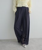 【グリーンパークス/Green Parks】のフラワーくり抜き刺繍スウェットワイドパンツ 人気、トレンドファッション・服の通販 founy(ファニー) ファッション Fashion レディースファッション Fashion for Women パンツ Pants & Trousers おすすめ Recommended / Our Picks シンプル Simple, Minimal フェミニン Feminine, Girly フラワー Flower, Floral ポケット Pocket, Pocket Detail リラックス Relax, Relaxed Fit ワイド Wide, Wide Fit A/W・秋冬 Autumn/Winter thumbnail Charcoal Gray|ID: prp329100004798751 ipo3291000000034817535