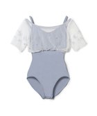 【チャコット/Chacott】のハーフスリーブレオタード パールグレー|ID: prp329100004798762 ipo3291000000034817572