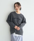 【イェッカ ヴェッカ/YECCA VECCA】の起毛ロゴプルオーバー 人気、トレンドファッション・服の通販 founy(ファニー) ファッション Fashion レディースファッション Fashion for Women トップス・カットソー Cut & Sew Tops レディースパーカー・カジュアルフーディー Casual Hoodies & Sweatshirts カジュアルプルオーバー・ニットトップス Pullovers & Knit Tops / Casual Pullovers スウェット・クルーネックトップス Sweatshirts & Crewnecks / Relaxed Fit Sweat Tops ウォーム Warm Fabric スウェット / スエット Sweatshirt, Sweatwear プリント Print, Printed Pattern ポケット Pocket, Pocket Detail A/W・秋冬 Autumn/Winter thumbnail Charcoal Gray|ID: prp329100004798767 ipo3291000000034817595