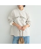 【イェッカ ヴェッカ/YECCA VECCA】の起毛ロゴプルオーバー Ivory|ID: prp329100004798767 ipo3291000000035893256