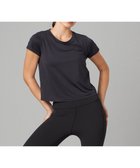 【チャコット/Chacott】のChacott BALANCE ドライストレッチリフレクターTシャツ ダークグレー杢|ID: prp329100004798775 ipo3291000000034817645