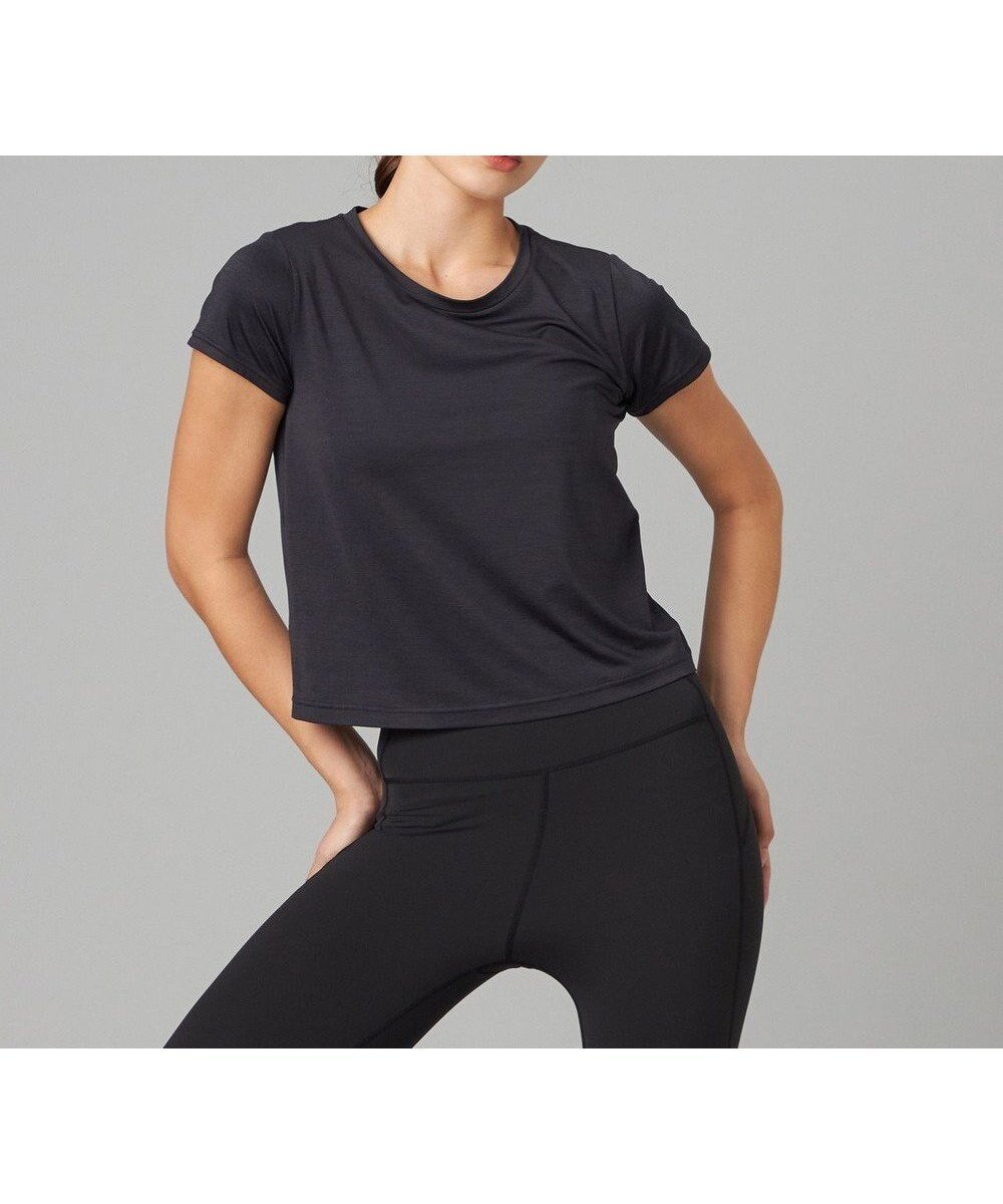 【チャコット/Chacott】のChacott BALANCE ドライストレッチリフレクターTシャツ インテリア・キッズ・メンズ・レディースファッション・服の通販 founy(ファニー) ファッション Fashion レディースファッション Fashion for Women トップス・カットソー Cut & Sew Tops シャツ・ブラウス・オフィスカジュアル Elegant Blouses & Button-Ups ロングTシャツ・Tシャツ Longline T-Shirts & Tees アウトドア Outdoor Clothing 吸水 Absorbent, Quick-Dry 軽量 Lightweight, Ultra Light スタイリッシュ Stylish, Fashionable ストレッチ Stretch, Stretchy Fabric なめらか Smooth, Silky Texture フィット Fit, Slim Fit ランニング Running, Running Wear, Activewear, Jogging ダークグレー杢|ID: prp329100004798775 ipo3291000000034817645