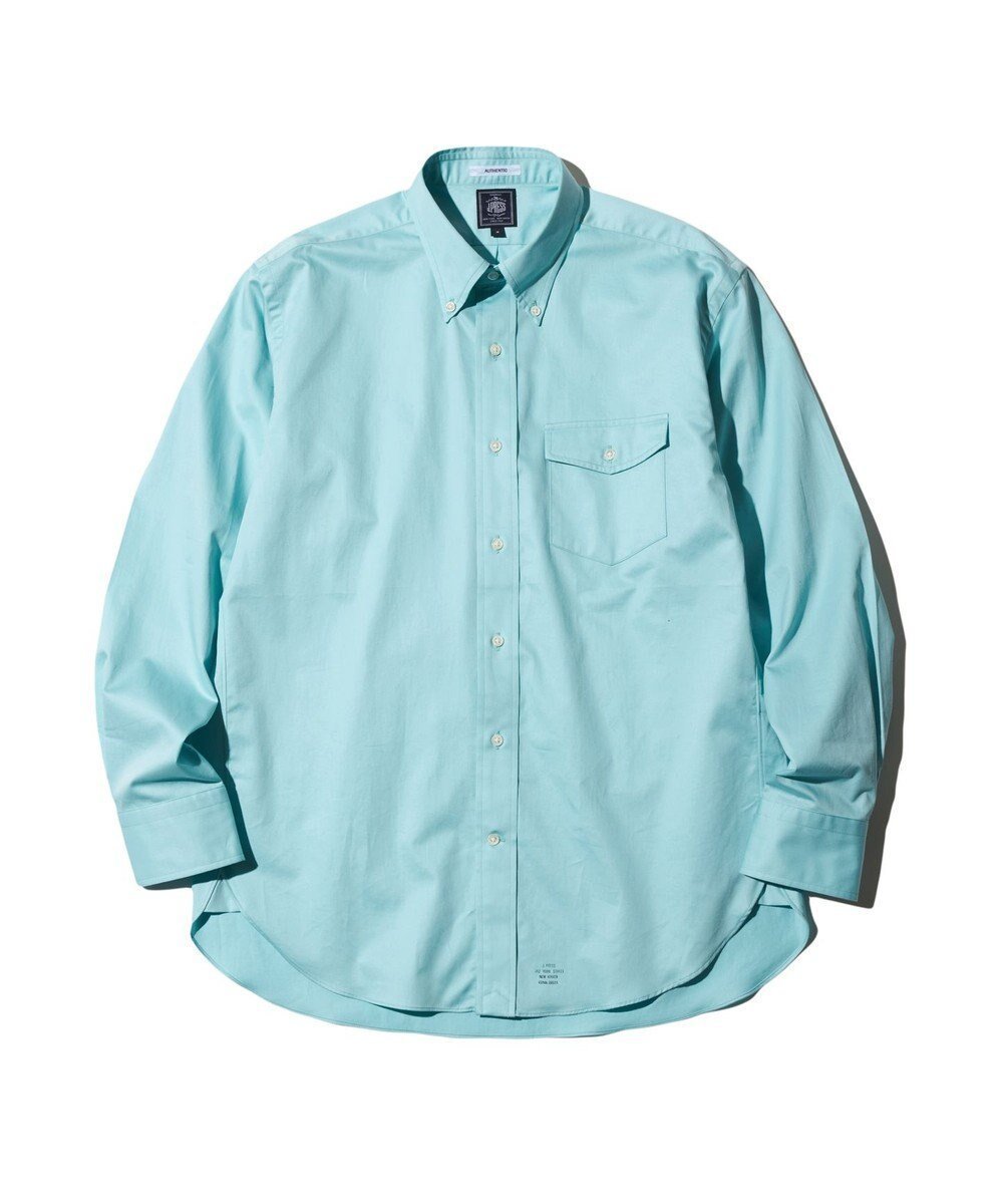 【ジェイ プレス/J.PRESS / MEN】の【J.PRESS ORIGIMALS】FINX COTTON TWILL B.D. SHIRT インテリア・キッズ・メンズ・レディースファッション・服の通販 founy(ファニー) 　ファッション　Fashion　メンズファッション　Fashion for Men　トップス・カットソー　Cut & Sew Tops　メンズシャツ　Shirts　フラップ　Flap, Flap Pocket　ポケット　Pocket, Pocket Detail　夏　Summer　S/S・春夏　SS, Spring/Summer, Warm Season　A/W・秋冬　Autumn/Winter　グリーン系|ID: prp329100004800137 ipo3291000000034826361