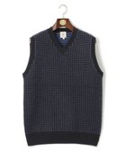 【ジェイ プレス/J.PRESS / MEN】のバーズアイ ニットベスト グレー系|ID: prp329100004800140 ipo3291000000034826373