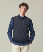 【ジェイ プレス/J.PRESS / MEN】のバーズアイ ニットベスト ネイビー系|ID: prp329100004800140 ipo3291000000034826374