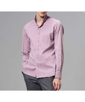 【ジョゼフ オム/JOSEPH HOMME / MEN】の新柄【オリジナル素材】ラティスジャガードストレッチ ウィングカラーシャツ 人気、トレンドファッション・服の通販 founy(ファニー) ファッション Fashion メンズファッション Fashion for Men トップス・カットソー Cut & Sew Tops メンズシャツ Shirts シェイプ Shape, Slim Fit シンプル Simple, Minimal ジャケット Jacket, Outerwear ストレッチ Stretch, Stretchy Fabric 長袖 Long Sleeve, Full Sleeve A/W・秋冬 Autumn/Winter S/S・春夏 SS, Spring/Summer, Warm Season 夏 Summer |ID:prp329100004800151