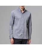 【ジョゼフ オム/JOSEPH HOMME / MEN】の新柄【オリジナル素材】ラティスジャガードストレッチ ウィングカラーシャツ ライトグレー系|ID: prp329100004800151 ipo3291000000034826435