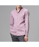 【ジョゼフ オム/JOSEPH HOMME / MEN】の新柄【オリジナル素材】ラティスジャガードストレッチ ウィングカラーシャツ ピンク系|ID: prp329100004800151 ipo3291000000035598795