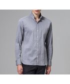 【ジョゼフ オム/JOSEPH HOMME / MEN】の新柄【オリジナル素材】ラティスジャガードストレッチ ウィングカラーシャツ ライトグレー系|ID: prp329100004800151 ipo3291000000035598801